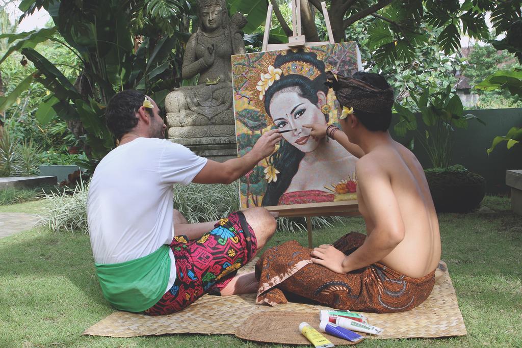 D'Legon Villas Ubud Exterior foto