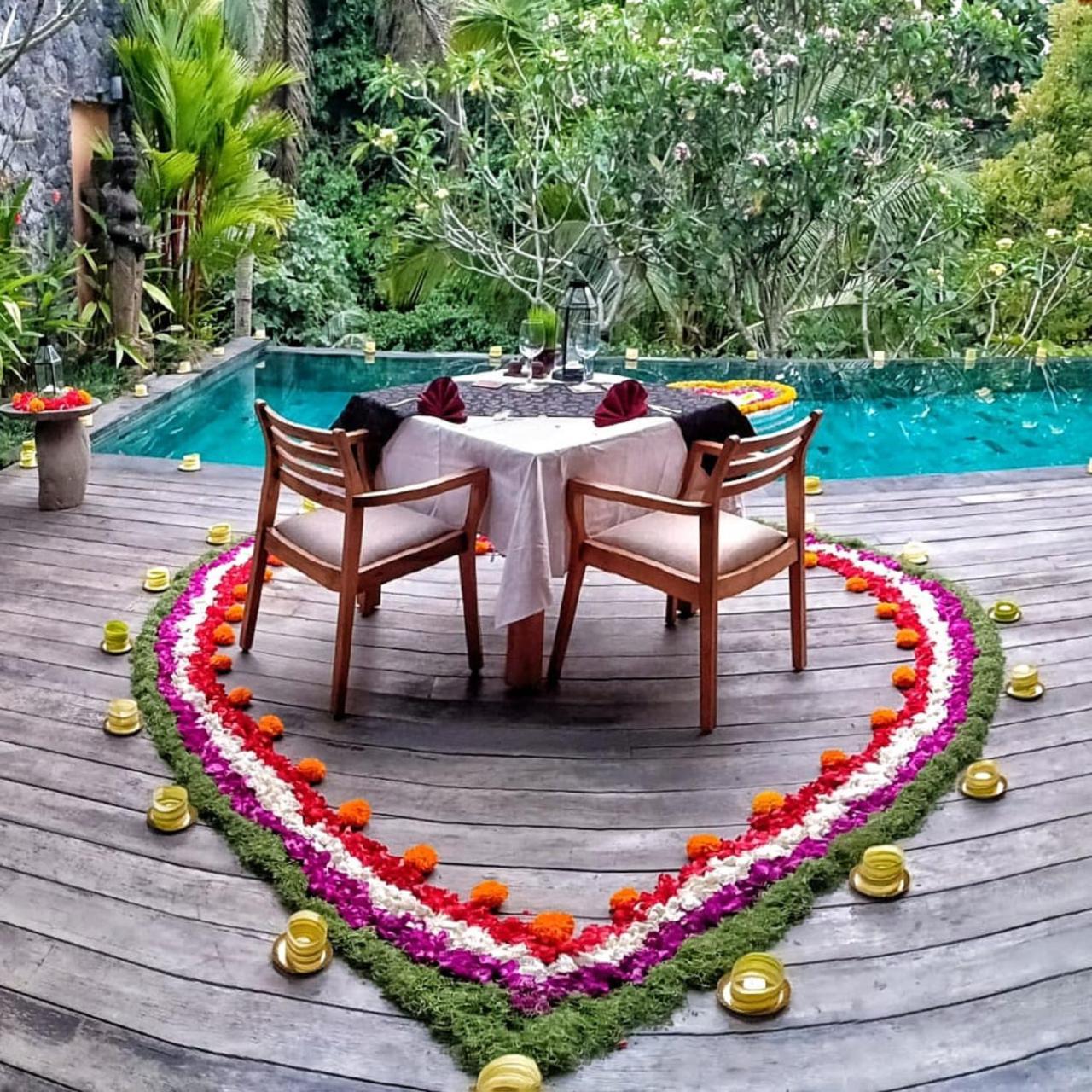 D'Legon Villas Ubud Exterior foto
